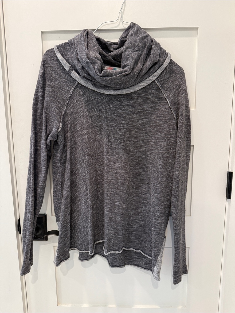 Free people Cozy Women's Gray Cowl Neck Sweater